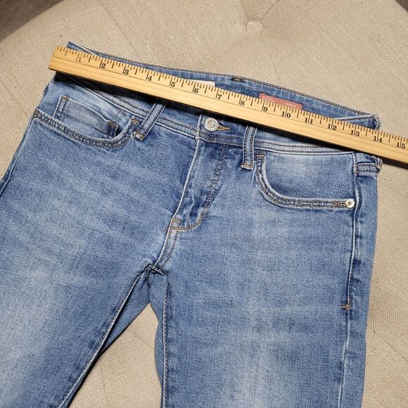 Pilcro Jeans Slim Boyfriend Mid Rise Denim Anthropologie Womens 25P - Picture 10 of 13